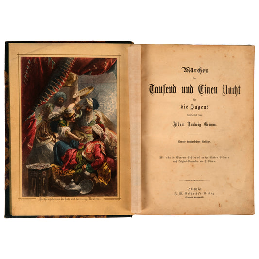 Binbir Gece Masalları , 1889, Albert Ludwig Grimm