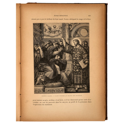 Peinture Popüler Tarihi - Écoles Allemande, Espagnole et Anglaise, 1895