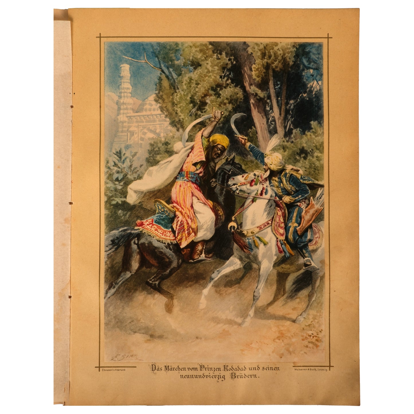 Binbir Gece Masalları , 1889, Albert Ludwig Grimm