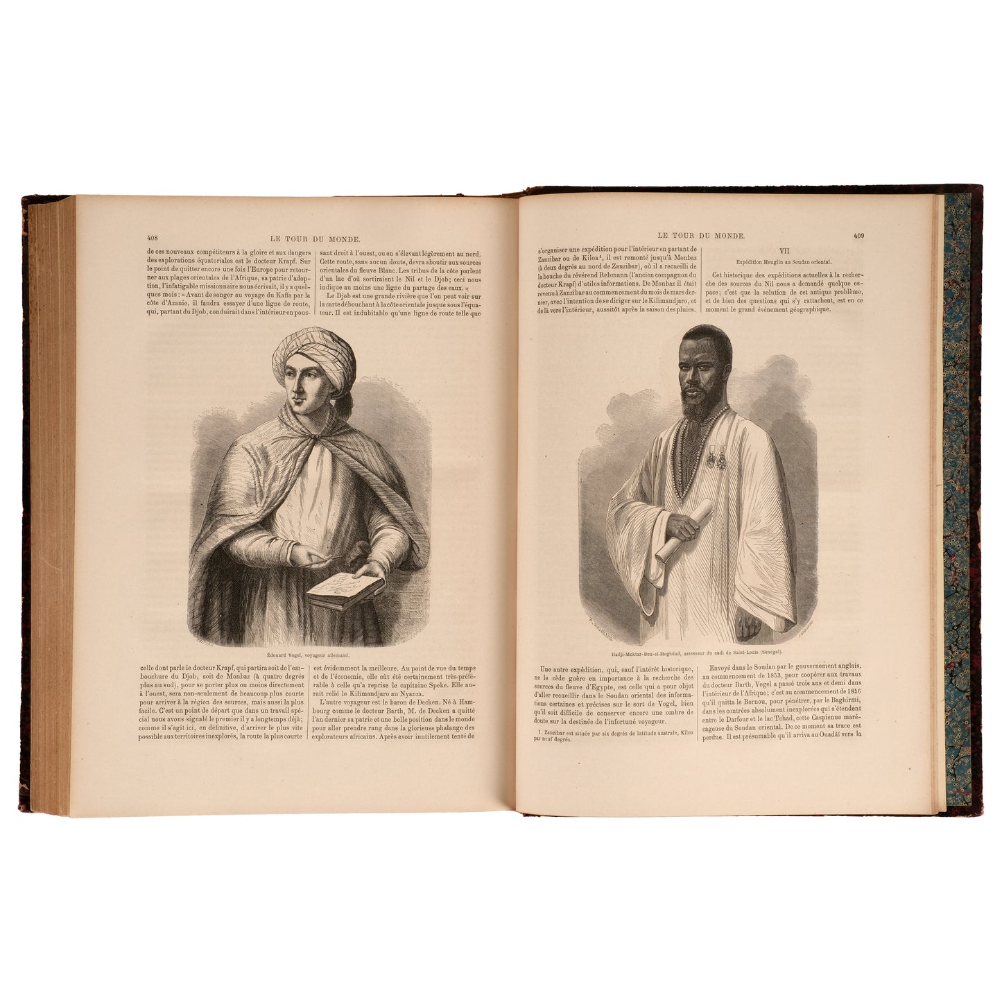 Le Tour du Monde, Nouveau Journal des Voyages, 1861, Erken Dönem Baskı