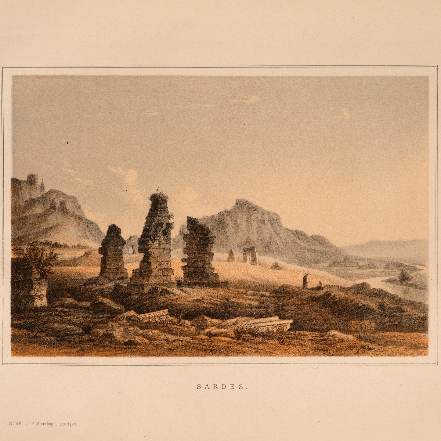 Palästina — Neues Album des heiligen Landes 1868 — J.F. Steinkopf, Stuttgart