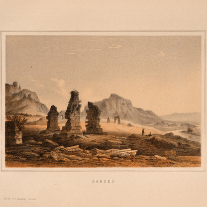 Palästina — Neues Album des heiligen Landes 1868 — J.F. Steinkopf, Stuttgart