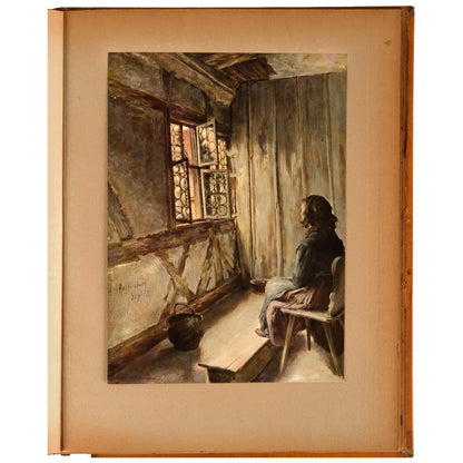 Münchener Kunst in fünfzig farbigen Reproduktionen, 1906, Fritz von Ostini (ed.), E.A. Seemann, Leipzig