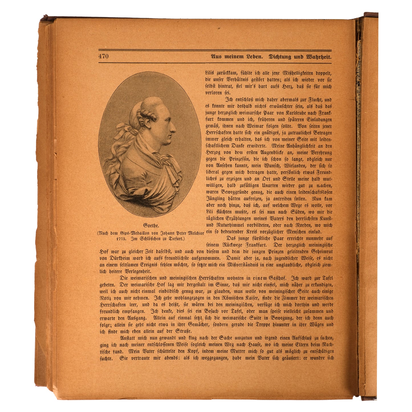 Wolfgang Von Goethe, Aus meinem Leben: Dichtung und Wahrheit, 1903, Hermann Seemann