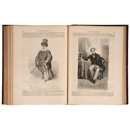 Le Tour du Monde, Nouveau Journal des Voyages, 1861, Erken Dönem Baskı