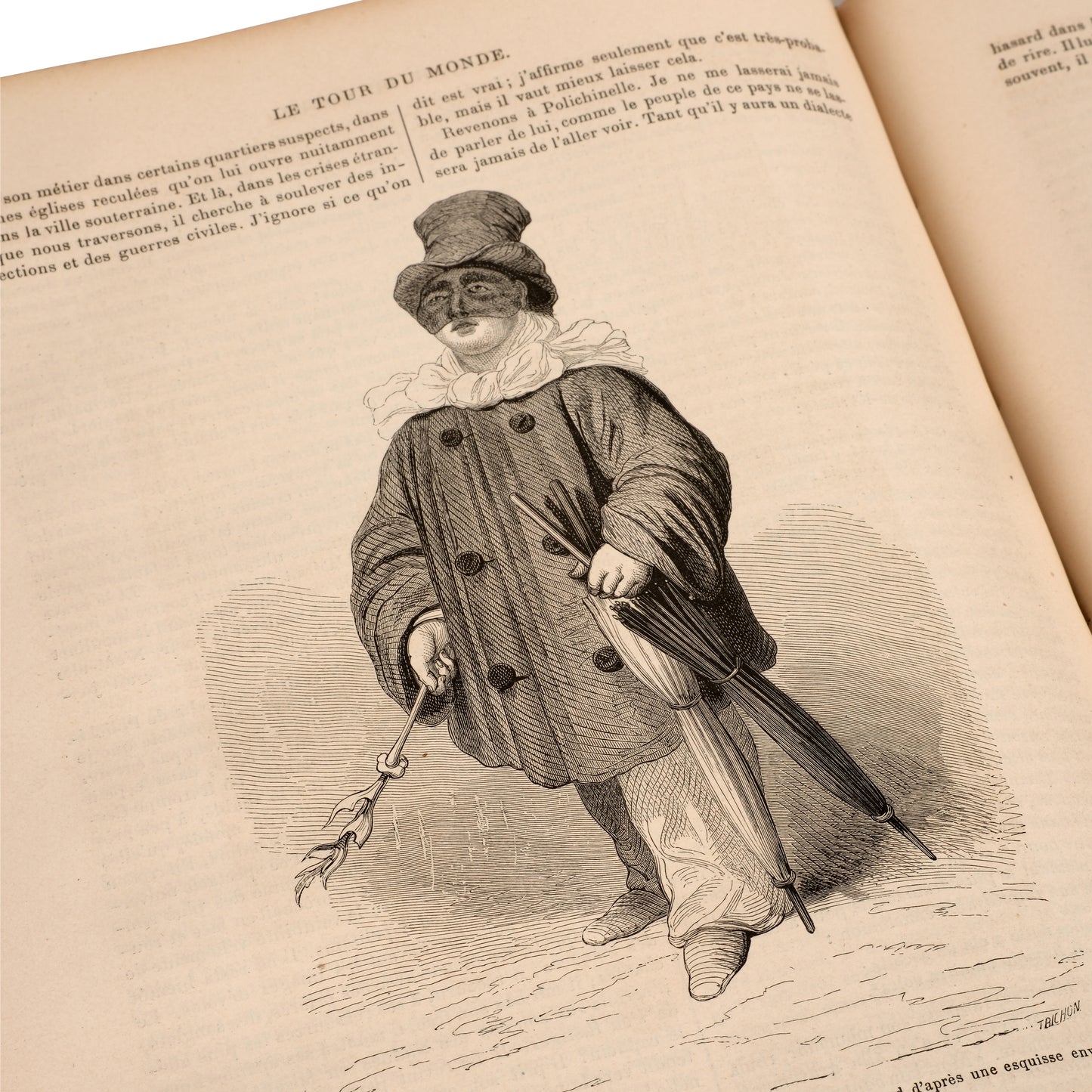 Le Tour du Monde, Nouveau Journal des Voyages, 1861, Erken Dönem Baskı