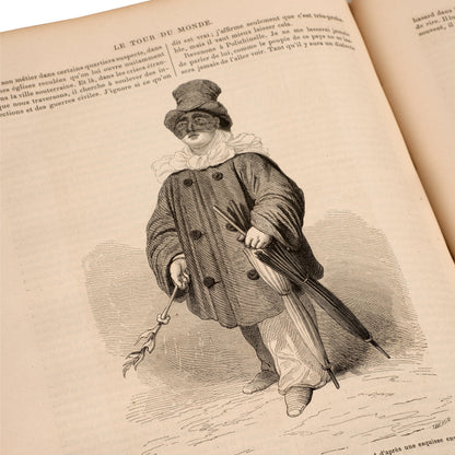 Le Tour du Monde, Nouveau Journal des Voyages, 1861, Erken Dönem Baskı