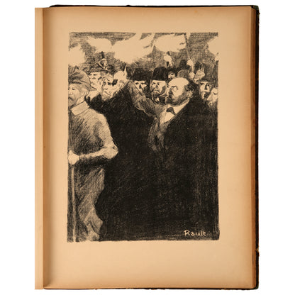Hommage des Artistes à Picquart, Album de 12 Lithographies, 1899