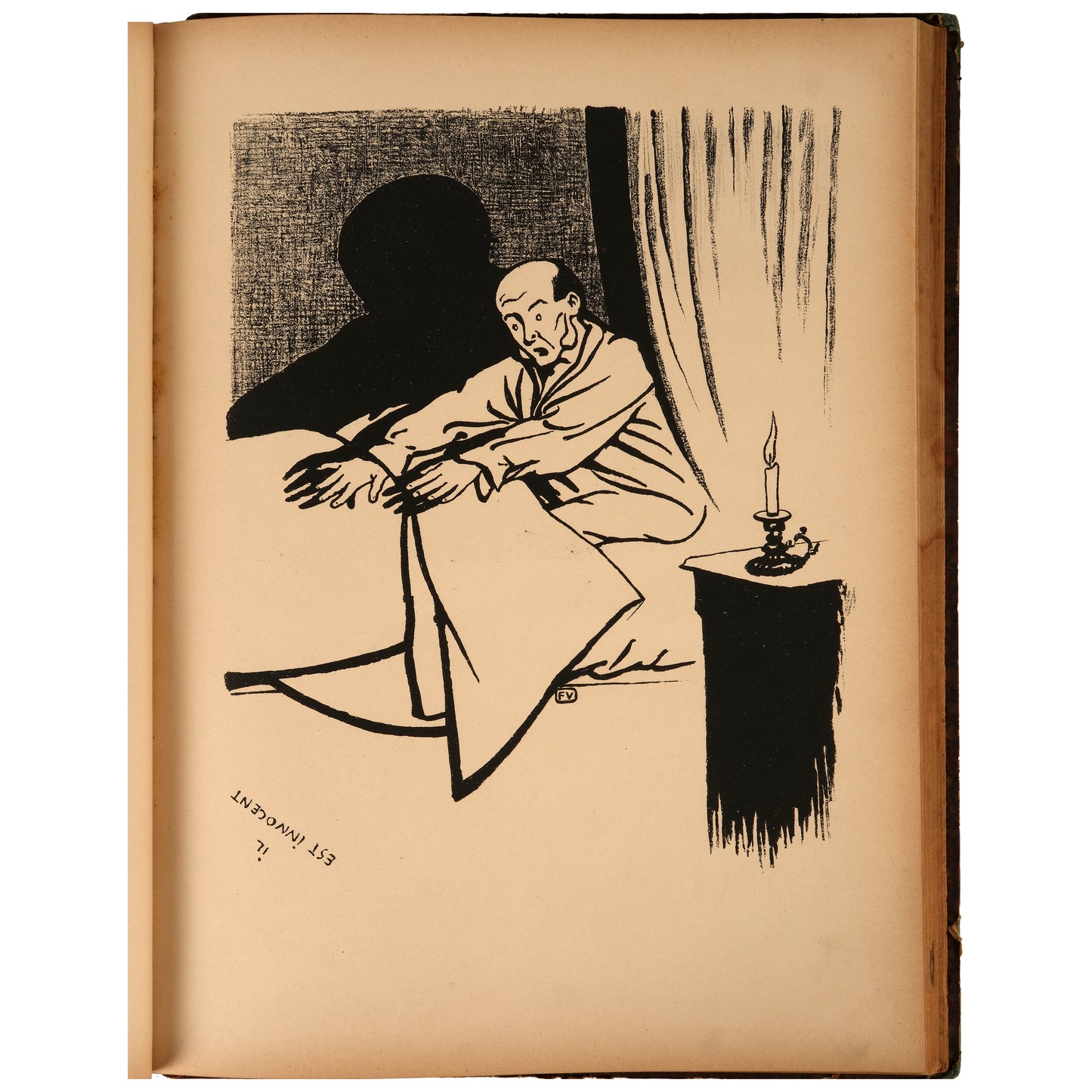Hommage des Artistes à Picquart, Album de 12 Lithographies, 1899