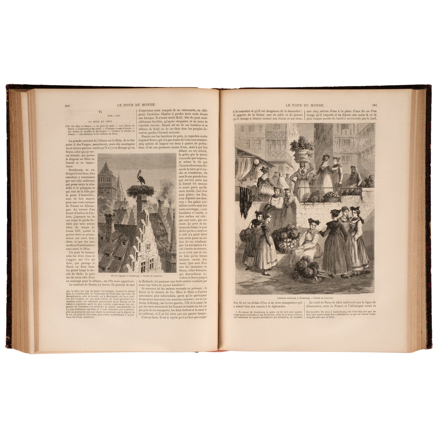 Le Tour du Monde, Nouveau Journal des Voyages, 1861, Erken Dönem Baskı