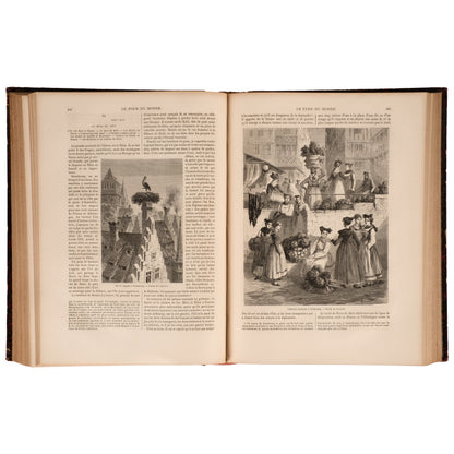 Le Tour du Monde, Nouveau Journal des Voyages, 1861, Erken Dönem Baskı