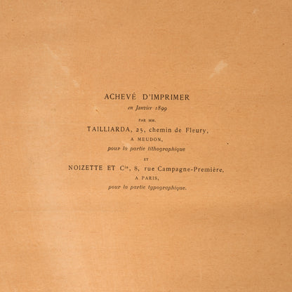 Hommage des Artistes à Picquart, Album de 12 Lithographies, 1899