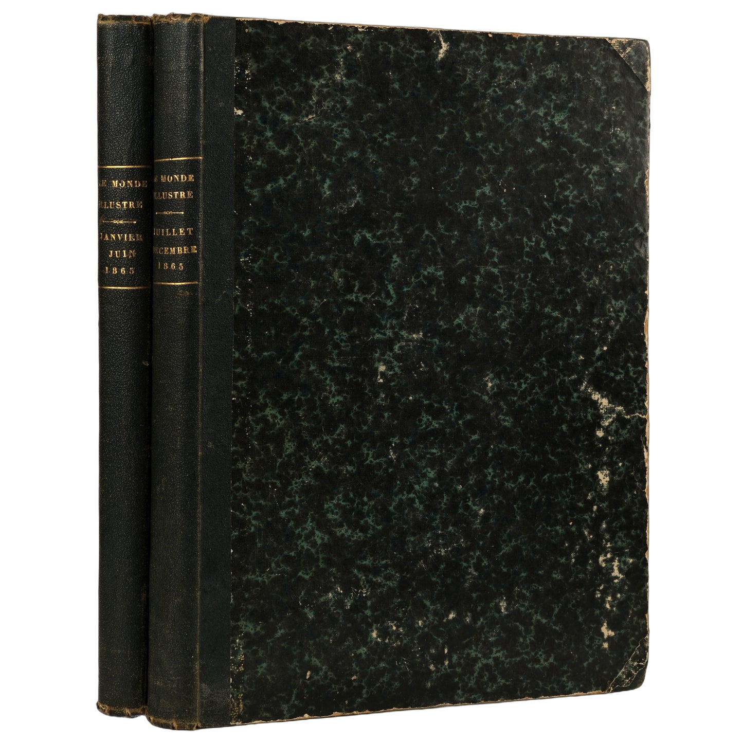 Le Monde Illustré, 1865, iki yarıyıl cildi (Tome XVI–XVII), Paris