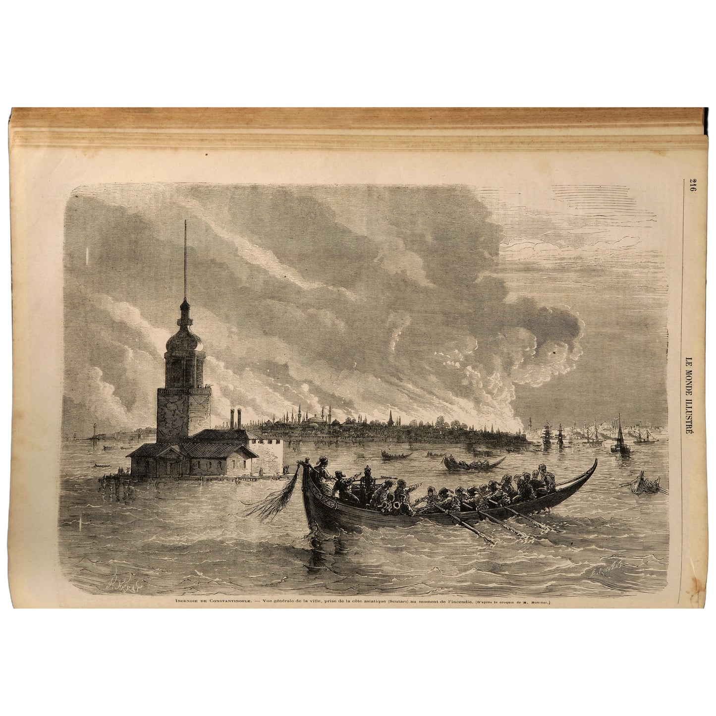 Le Monde Illustré, 1865, iki yarıyıl cildi (Tome XVI–XVII), Paris