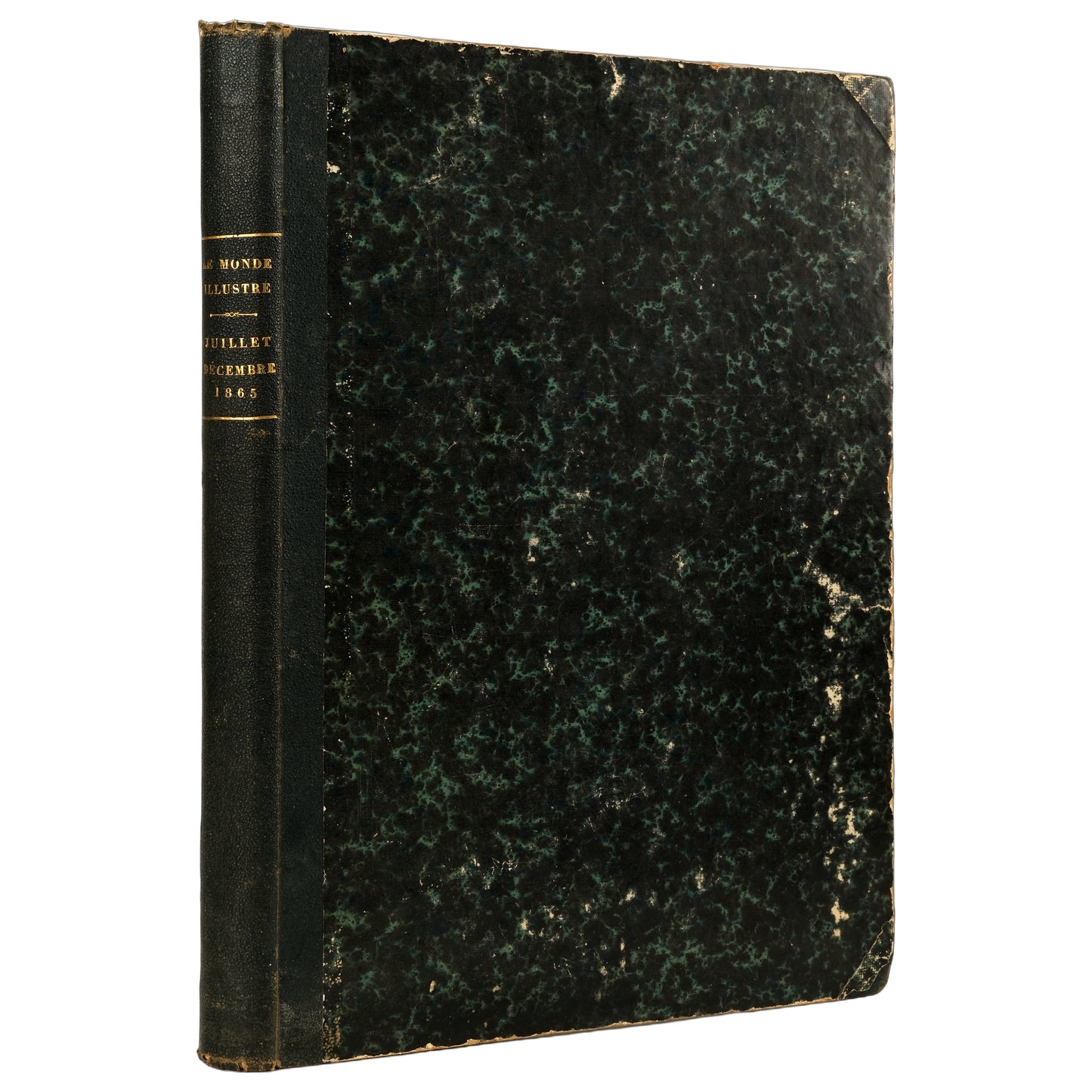 Le Monde Illustré, 1865, iki yarıyıl cildi (Tome XVI–XVII), Paris
