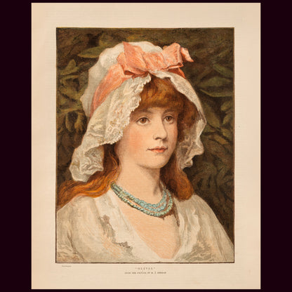 "Olivia" The Graphic Christmas Number, 1883