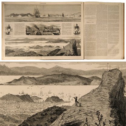 Le Monde Illustré, 1865, iki yarıyıl cildi (Tome XVI–XVII), Paris