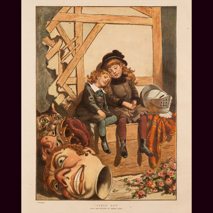 "Tired Out" — Adrien Marie, The Graphic Christmas Number, 1885