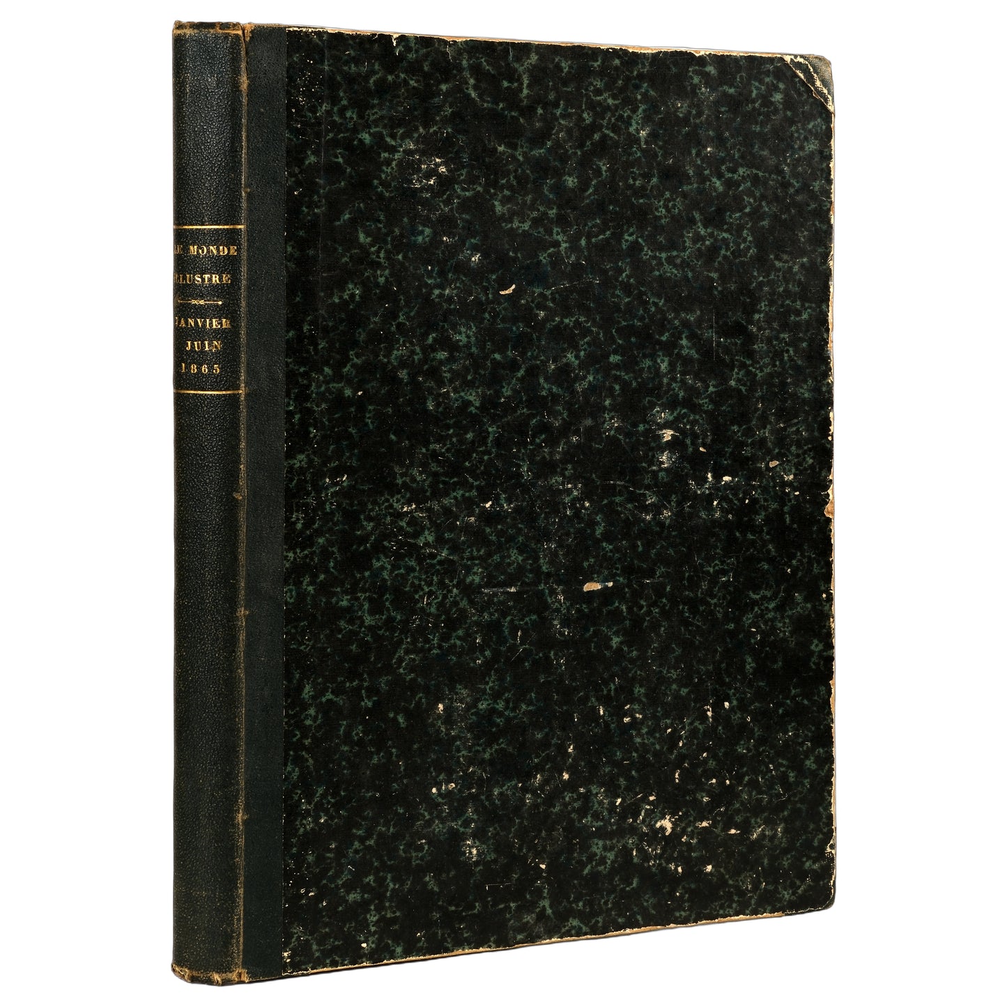 Le Monde Illustré, 1865, iki yarıyıl cildi (Tome XVI–XVII), Paris