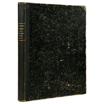 Le Monde Illustré, 1865, iki yarıyıl cildi (Tome XVI–XVII), Paris