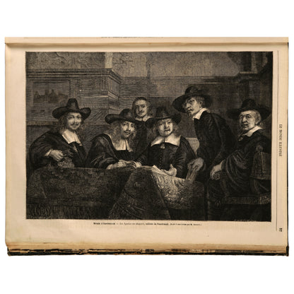 Le Monde Illustré, 1865, iki yarıyıl cildi (Tome XVI–XVII), Paris