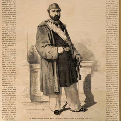 Le Monde Illustré, 1865, iki yarıyıl cildi (Tome XVI–XVII), Paris