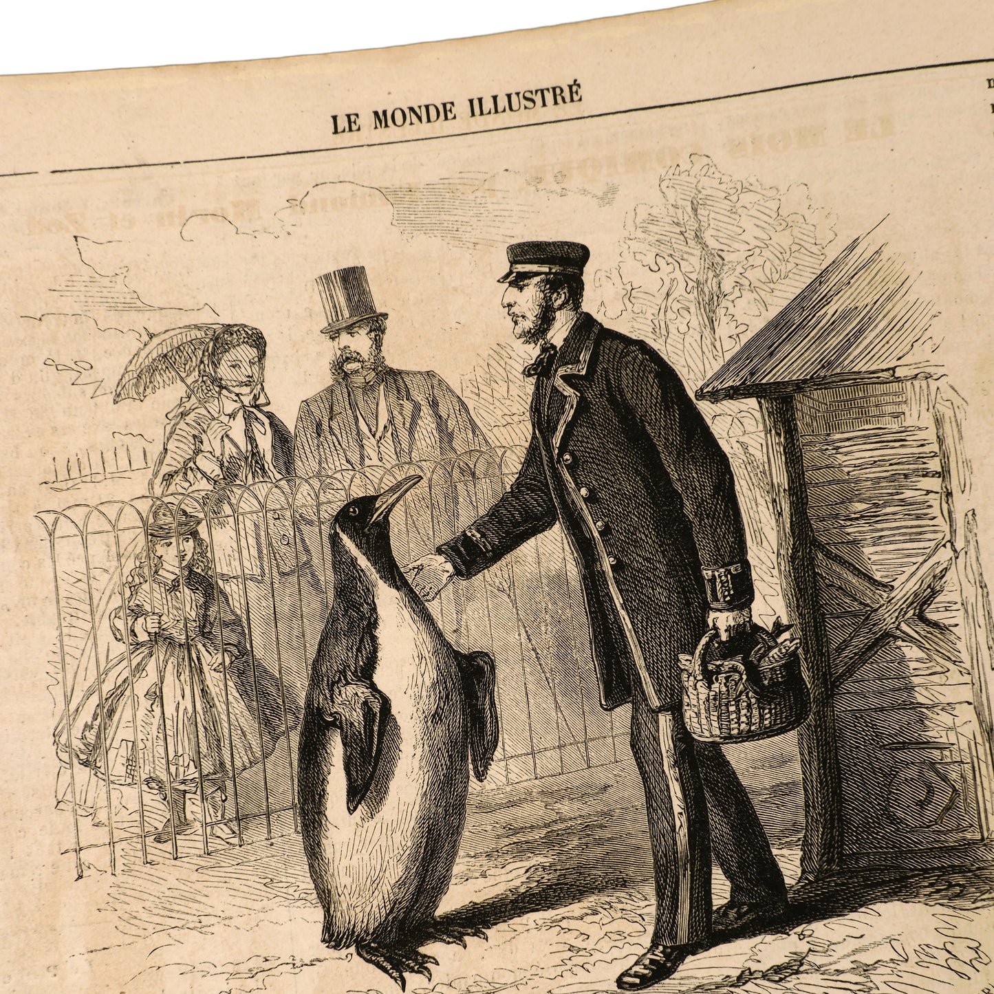Le Monde Illustré, 1865, iki yarıyıl cildi (Tome XVI–XVII), Paris