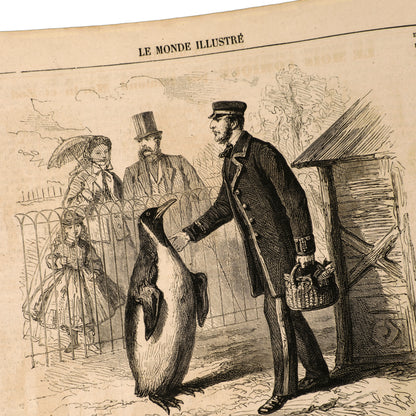 Le Monde Illustré, 1865, iki yarıyıl cildi (Tome XVI–XVII), Paris