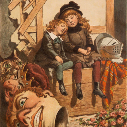 "Tired Out" — Adrien Marie, The Graphic Christmas Number, 1885