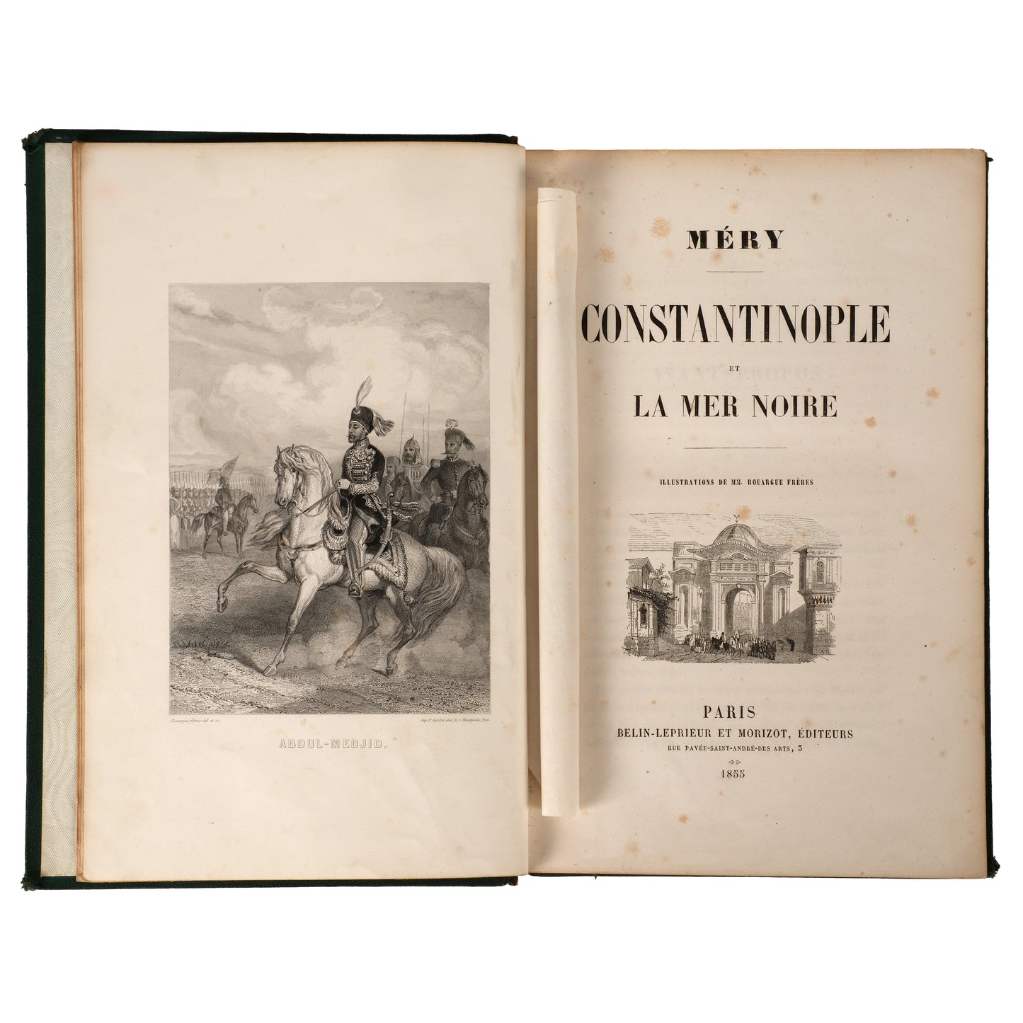 Constantinople et la Mer Noire 1855, Joseph Méry, Paris