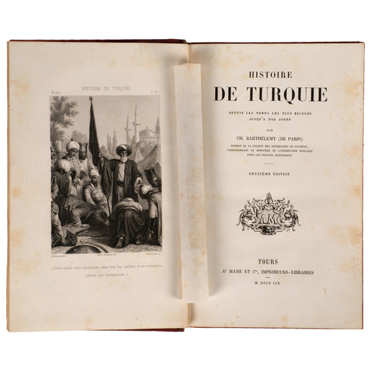 Histoire de Turquie - 1859 - (Deuxième Édition)