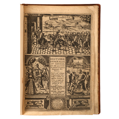 Histoire Généralle du Serrail, Michel Bavdier,  Claude Cramoisy, Paris 1631, İkinci Baskı