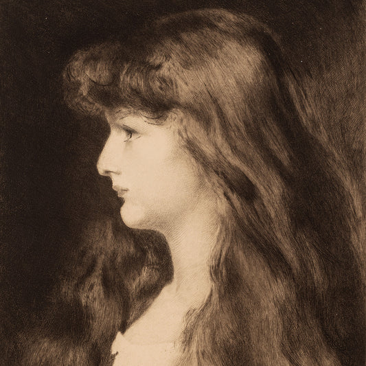 Sperata 1888 — Fernand Desmoulin'in eau-forte'u, Henner'den