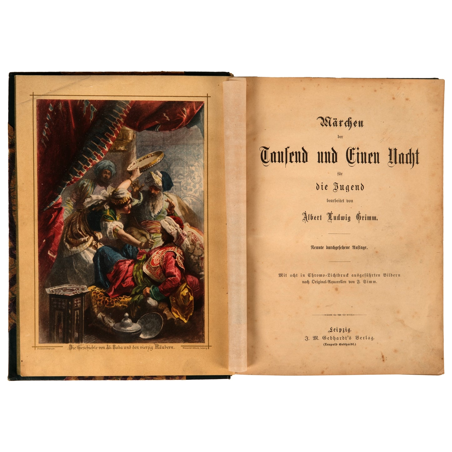 Binbir Gece Masalları , 1889, Albert Ludwig Grimm