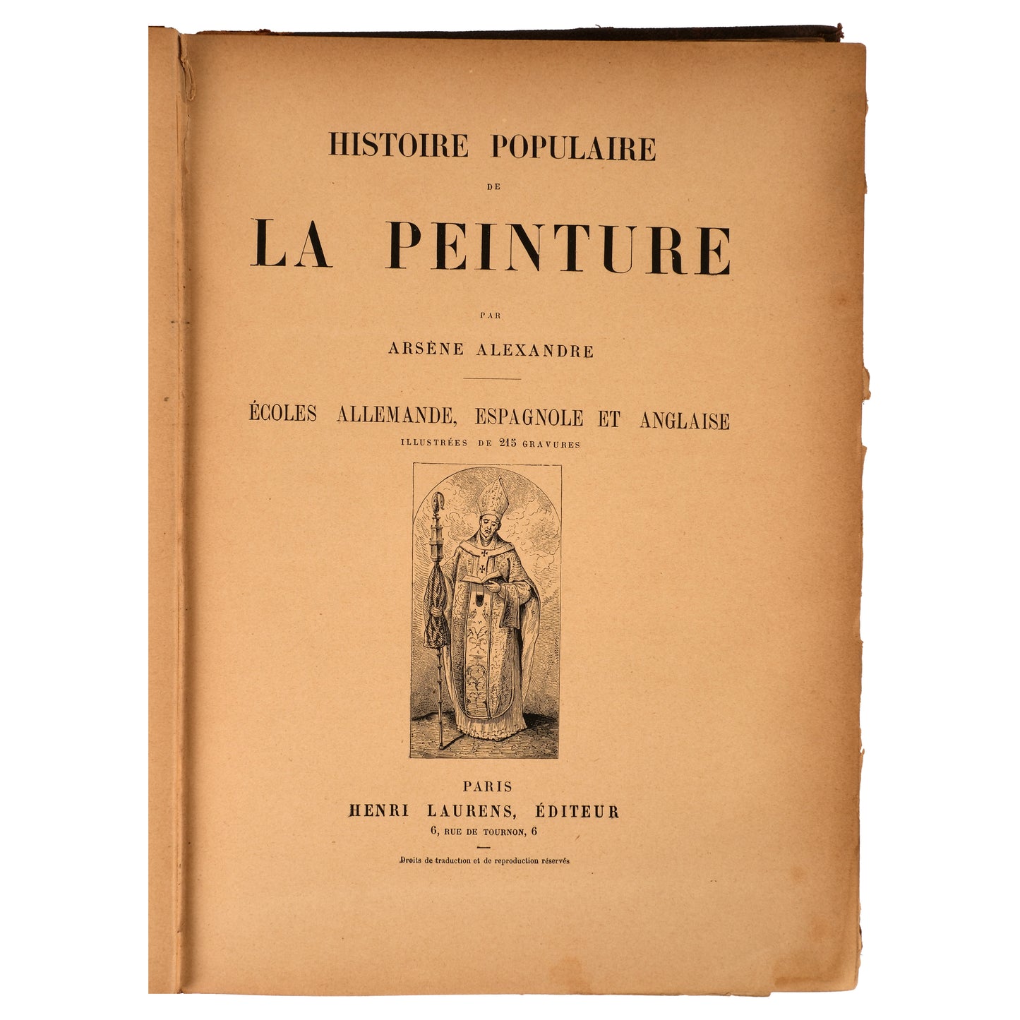 Peinture Popüler Tarihi - Écoles Allemande, Espagnole et Anglaise, 1895