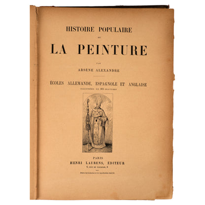 Peinture Popüler Tarihi - Écoles Allemande, Espagnole et Anglaise, 1895