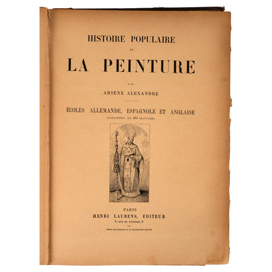 Peinture Popüler Tarihi - Écoles Allemande, Espagnole et Anglaise, 1895