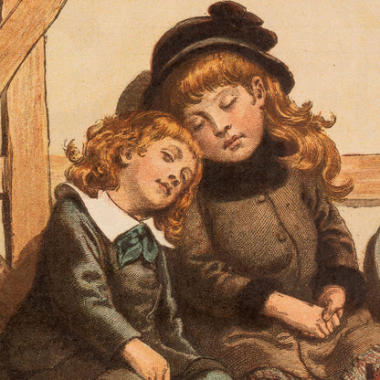 "Tired Out" — Adrien Marie, The Graphic Christmas Number, 1885