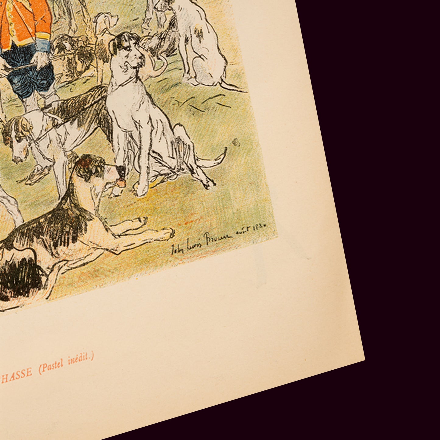 Un Rendez-vous de Chasse — John Lewis Brown