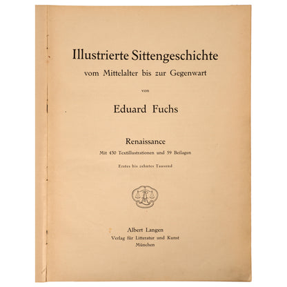 Renaissance 1909 — Eduard Fuchs