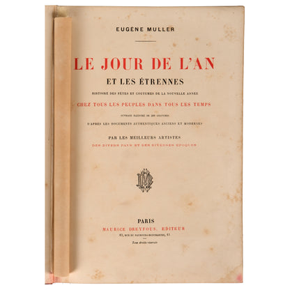 Le Jour de l'An et les Étrennes, Eugène Muller, 1881