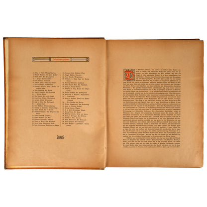 Münchener Kunst in fünfzig farbigen Reproduktionen, 1906, Fritz von Ostini (ed.), E.A. Seemann, Leipzig