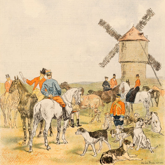 Un Rendez-vous de Chasse — John Lewis Brown