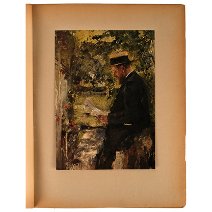 Münchener Kunst in fünfzig farbigen Reproduktionen, 1906, Fritz von Ostini (ed.), E.A. Seemann, Leipzig