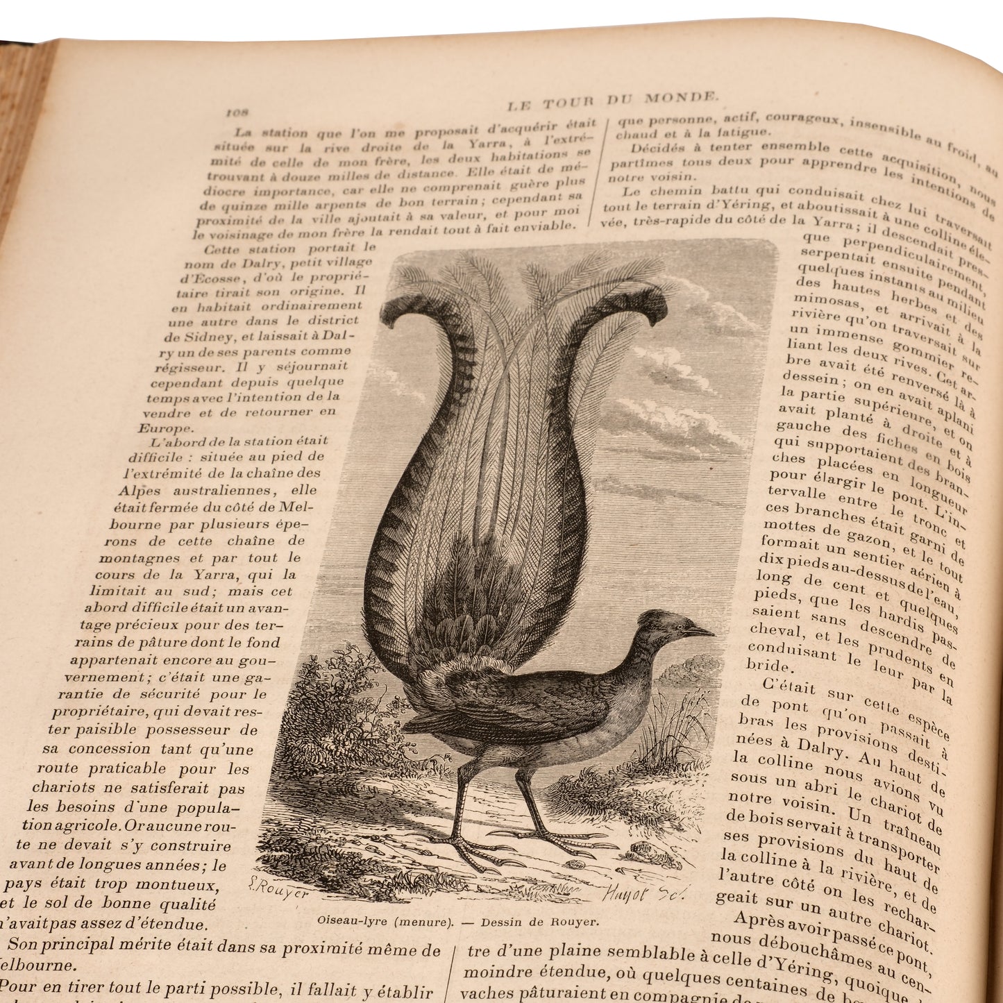 Le Tour du Monde, Nouveau Journal des Voyages, 1861, Erken Dönem Baskı