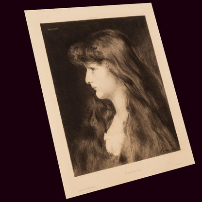 Sperata 1888 — Fernand Desmoulin'in eau-forte'u, Henner'den