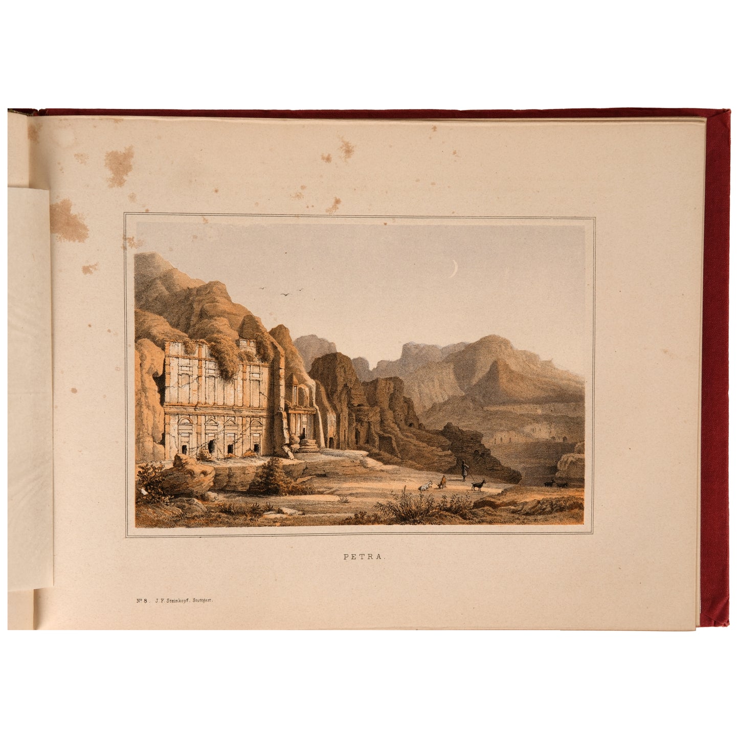 Palästina — Neues Album des heiligen Landes 1868 — J.F. Steinkopf, Stuttgart