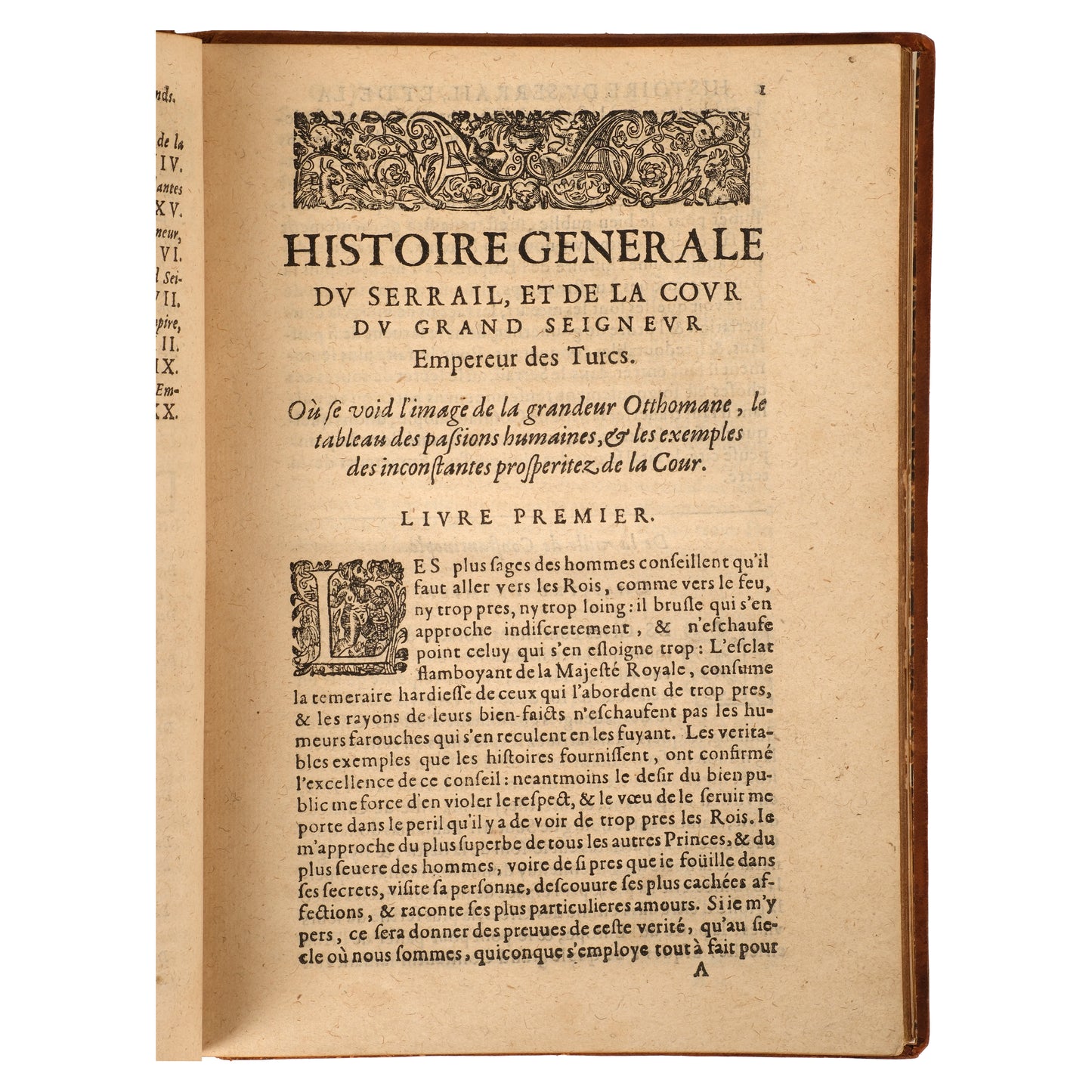 Histoire Généralle du Serrail, Michel Bavdier,  Claude Cramoisy, Paris 1631, İkinci Baskı