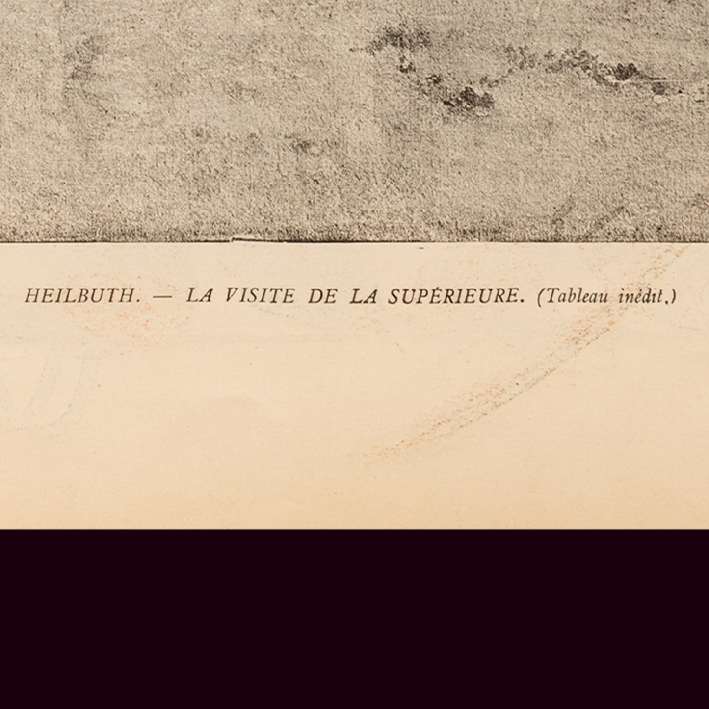 Ferdinand Heilbuth — La Visite de la Supérieure Başrahibenin Ziyareti, 1880-90