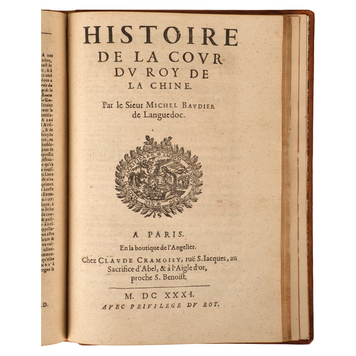 Histoire Généralle du Serrail, Michel Bavdier,  Claude Cramoisy, Paris 1631, İkinci Baskı
